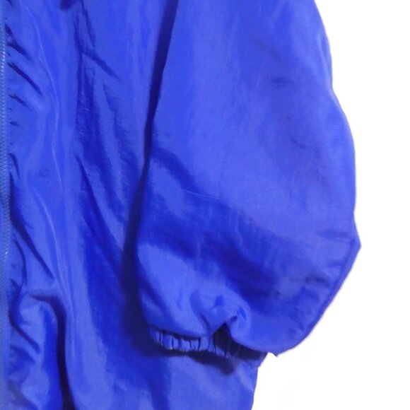 Vintage | OUTBROOK | ladies medium | Blue Reversible Nylon / Fleece Jacket - Picture 8 of 16